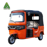 Sepeda Motor Listrik TVS King Deluxe GS+ FI Open Vintage dengan Pintu Warna Hijau Lime Performa Unggul