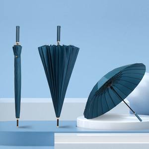 คุณภาพสูงที่กําหนดเองขนาดใหญ่ขายส่งร่มตรงขนาดใหญ่อัตโนมัติร่มตรงพร้อมโลโก้ที่กําหนดเอง - Product Image 6