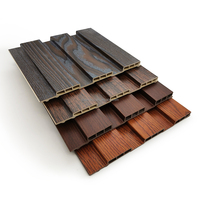 Panneau de plafond intérieur en plastique synthétique, bois Composite, revêtement mural en bois, panneaux muraux en bois, Offre Spéciale