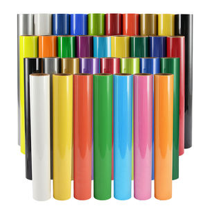 Rouleaux de vinyle de presse thermique de PU de PVC de Polyflex, vinyle de transfert de chaleur de Film de HTV pour le Tshirt - Product Image 1