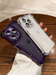 Coque de téléphone portable antichoc transparente d'usine pour <span class=keywords><strong>iPhone</strong></span> 7 8X11 12 <span class=keywords><strong>13</strong></span> 14 15 16 Pro Max accessoire housse de protection d'objectif de caméra - Product Image 4