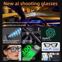 Gafas Inteligentes Transfronterizas Meta con Cámara de 800W Píxeles, Llamadas de Video, Traducción, Control Táctil con IA, Batería de 290mAh