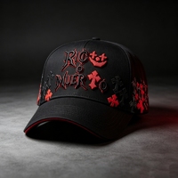 Casquette de baseball originale en daim à large bord brodée de strass, modèle 2026, avec logo personnalisé, G5 Gorra Barbas, 31hats avec puce NFC