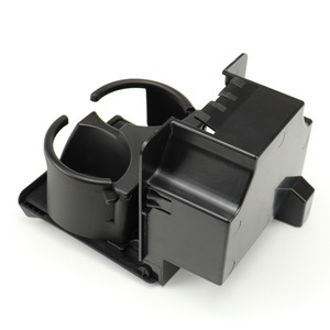 Porte-gobelets central noir ordinaire Nissan STK-0036 2008-2015 en plastique à double compartiment - Product Image 2