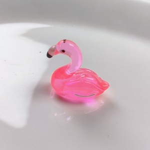 Flamingo Artificial Luminoso, <span class=keywords><strong>Cisne</strong></span> para Acuario, Accesorios Decorativos para Paisajismo con Musgo, Pequeños Adornos - Product Image 6