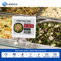 Etiqueta Electrónica Inalámbrica Personalizada LEEKA ESL, Etiqueta Digital de Tinta Electrónica Ecológica para Supermercados, en Venta