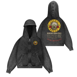 Chaqueta con Cremallera y Gorra Estilo Vintage de la Banda Guns N' Roses para <span class=keywords><strong>Hombre</strong></span> - Product Image 4