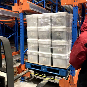 Hoogwaardig magazijnopslagsysteem met palletrunner, op maat gemaakte radio-shuttle palletrekken, radio-shuttle reksysteem - Product Image 3