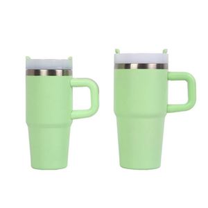 <b>Kids</b> 14oz Stainless Steel Sippy Drinking Cup with Straw Lid Handle Insulated Travel Tumbler - Product Image 2