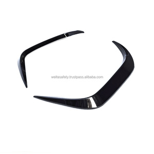 Alerón Delantero Welta en Negro Brillante ABS+PP con Acabado Cromado, Divisor de Aire para Honda City RS Modelo 2020-2022 - Product Image 1