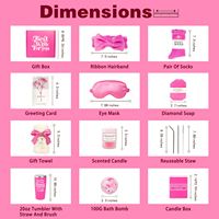 Nouveauté : Coffret cadeau personnalisé pour femme – Gobelet à vin « Thinking You » pour toutes occasions (anniversaire, Noël) – Cadeau unique « Je te souhaite une prompte guérison »