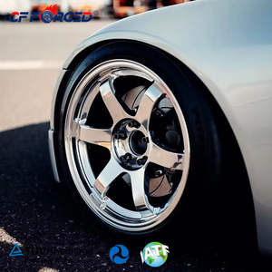 <span class=keywords><strong>Jantes</strong></span> forgées CFFORGED 18 19 <span class=keywords><strong>pouces</strong></span> 5x114.3 5x120 style TE37 pour Nissan GTR Subaru Sti Bronze Satiné Monobloc Racing Car Rims - Product Image 1