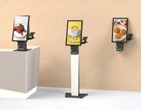 Restaurant 21.5 pouces commande écran tactile système de point de vente auto-salaire Machine libre-service commande paiement kiosque