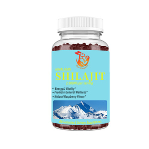 Gomitas de Shilajit del Himalaya de Marca Privada con Cúrcuma y Ginseng, Suplemento Herbal para Aumentar la Energía y Ayudar a Controlar el Estrés - Product Image 1