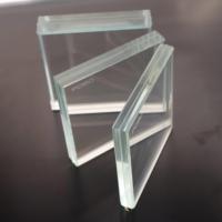 Ukuran kustom kaca tempered dilaminasi keunggulan pabrik kualitas tangguh keamanan diperkuat lembar kaca laminasi vidrio laminado