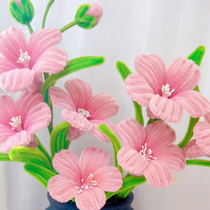 Barra de torsión de flor de hibisco hecha a mano 1101 # Bolsa de material duradero - Product Image 2