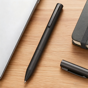 High Quality Custom Business Signature Metal Ballpoint <b>Pen</b> Black Luxury Customizable 1.0mm Writing Width Logo Advertising - Product Image 4
