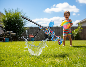 Pistolet à eau électrique AwM 611-1, jouet d'extérieur en plastique pour enfants, pour s'amuser dans l'eau - Product Image 2