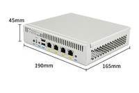 GuanFeng J1900 — appareil réseau nic, routeur, quincaillerie opnsense, 1u, fanless, 8GB de RAM, SSD 128GB, 82583v, vpn