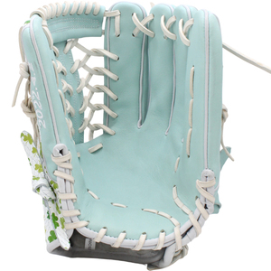 Gant <span class=keywords><strong>de</strong></span> baseball en cuir <span class=keywords><strong>de</strong></span> vachette à quatre feuilles <span class=keywords><strong>de</strong></span> trèfle, pour intérieur et extérieur, pour adulte et jeune, avec logo personnalisé - Product Image 3