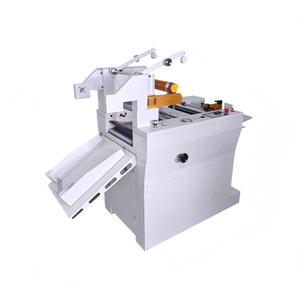 Machine de laminage de film BOPP de pointe, directement de l'usine, laminateur automatique à rouleaux de 340 mm - Product Image 1