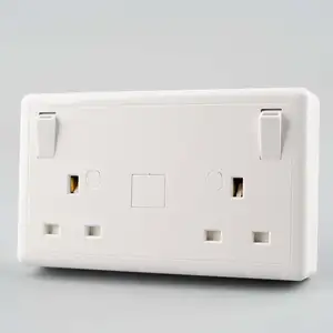 13A 2 Gang Conversion Socket with Fused for UK Market