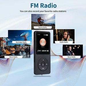 Hifi Âm Thanh MP3 Âm Nhạc Máy Nghe Nhạc Với Loa FM Đài Phát Thanh Bằng Giọng Nói Ghi Đa Chức Năng Có Thể Sạc Lại BT Mini USB <span class=keywords><strong>MP4</strong></span> Cho Thể Thao Chạy - Product Image 4