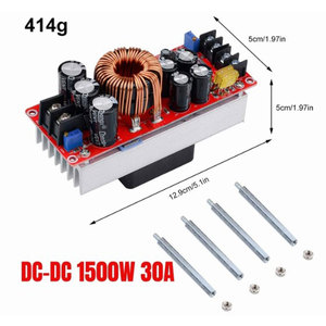 Convertidor CC-CC de 12-60V de entrada a 12-90V de salida, módulo de fuente de alimentación ajustable de corriente y voltaje constante - Product Image 5