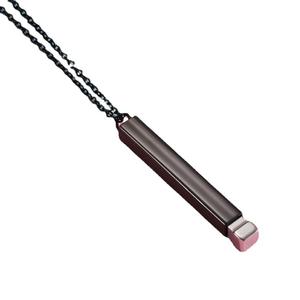Nouveau collier personnalisé avec pendentif vertical gravable en 6 couleurs, bâtonnet vierge pour bijoux - Product Image 6