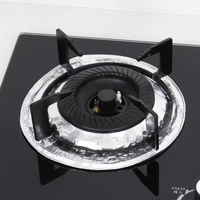 Haute qualité 230x20mm réutilisable cercle poêle brûleur couvre jetable cuisine gaz gamme couverture haute résistance à la chaleur blister