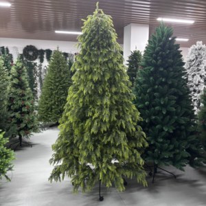 Sapins et épiniers artificiels de Noël de qualité supérieure en PE, de grande taille, denses et de diverses tailles, pour la décoration de Noël - Product Image 1