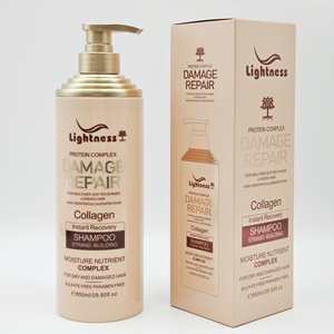 <span class=keywords><strong>Meilleur</strong></span> Shampoing au Collagène pour Traitement Antichute, Après-Shampoing Lissant Support OEM, Kit de Soin Capillaire - Product Image 2