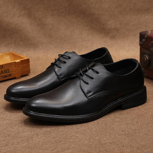 Chaussures habillées de luxe pour hommes en cuir verni, style Oxford, pointues, respirantes, légères, modernes, pour costume et smoking - Product Image 2