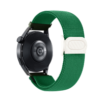 Enjoy Pretty Factory Sales 20mm 22mm Hebilla de plástico Correa de reloj trenzada de nailon elástico ajustable
