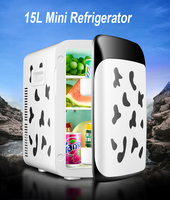 Mini-réfrigérateur thermoélectrique 15 litres DC et AC, glacière pour voiture et maison, fonction froid et chaud – Offre Spéciale