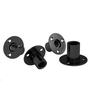 Quảng Đông ốc vít nhà máy M6 M8 M10 M12 trắng vàng kẽm mạ Vòng cơ sở ba lỗ Nut đồ nội thất NUT - Product Image 4