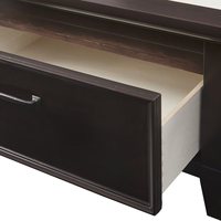 Lit de rangement double en bois massif de style américain, rembourré et personnalisable, taille Queen/King