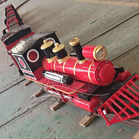 Balade dans les trains à vapeur de jardin mini attractions ferroviaires pour enfants