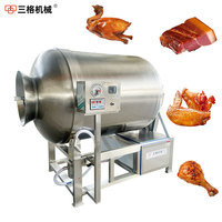 Machine de marinade sous vide adaptée aux viandes équipée d'un moteur et d'une boîte de vitesses, convenant à la cuisson et au