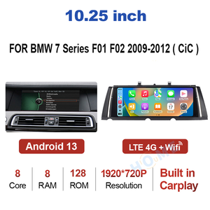 Lecteur vidéo de voiture Écran multimédia central pour <span class=keywords><strong>BMW</strong></span> Série 740 F01 F02 Prix d'usine Android13 <span class=keywords><strong>8</strong></span> cœurs 8G 128G 1920 Carplay Auto - Product Image 5