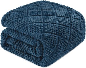 60x80 inch hiện đại Jacquard Waffle đôi kích thước raschel chống bụi <span class=keywords><strong>Mite</strong></span> 100% polyester tùy chỉnh mềm ấm cúng Fluffy ấm chăn - Product Image 6