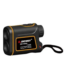 Sndway SW-1000A Oem Handheld Afstand Snelheid Angel Hoogte Meting 1000M Golf Laser Afstandsmeter