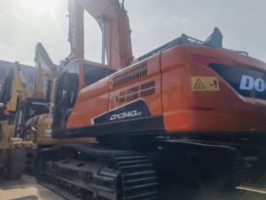Alta calidad y bajas horas de trabajo de segunda mano Doosan DX340LC en Venta caliente en Shanghai Yard - Product Image 3