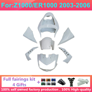 Kit completo de carenado inyectado para motocicleta, compatible con Z1000 ER1000 2003 2004 2005 2006, kits de carrocería y carenados Zxmt Z1000/ER10 - Product Image 2