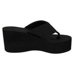 Infradito All'ingrosso Nuovi Arrivi con Logo Personalizzato e Zeppa da <span class=keywords><strong>Donna</strong></span> in EVA e Tessuto di Cotone, <span class=keywords><strong>Scarpe</strong></span> Estive da <span class=keywords><strong>Donna</strong></span>, Sandali da <span class=keywords><strong>Donna</strong></span> per l'Estate - Product Image 6