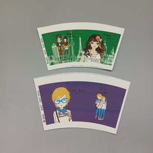 Papier enduit de PE imperméable pour impression flexographique, matière première pour gobelets jetables à vendre - Product Image 5