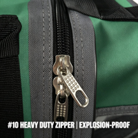 Sac en toile personnalisé classique grande capacité, écologique, léger, robuste, avec fermeture à cadenas, vente en gros 10 #   Sac transparent anti-éclatement avec fermeture éclair