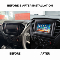 Autoradio MP5 7 pouces pour Isuzu D-MAX avec écran tactile, amplificateur, USB, FM et garantie d'un an