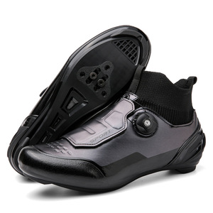 Cycling Shoes Clipless Hard Sole EVA Rubber Mesh Lining Sport Road Mountain Bike Men Women T2 - Product Image 1