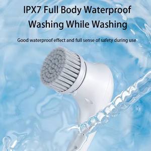 Cepillo de Limpieza Multifunción 5 en 1 para Cocina y Baño, Herramienta Manual Giratoria para Fregar - Product Image 3